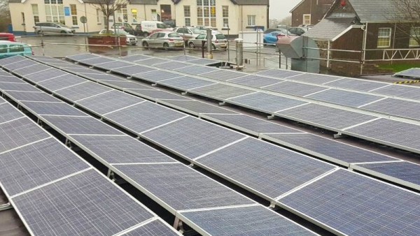 Solar PV Roof Installation